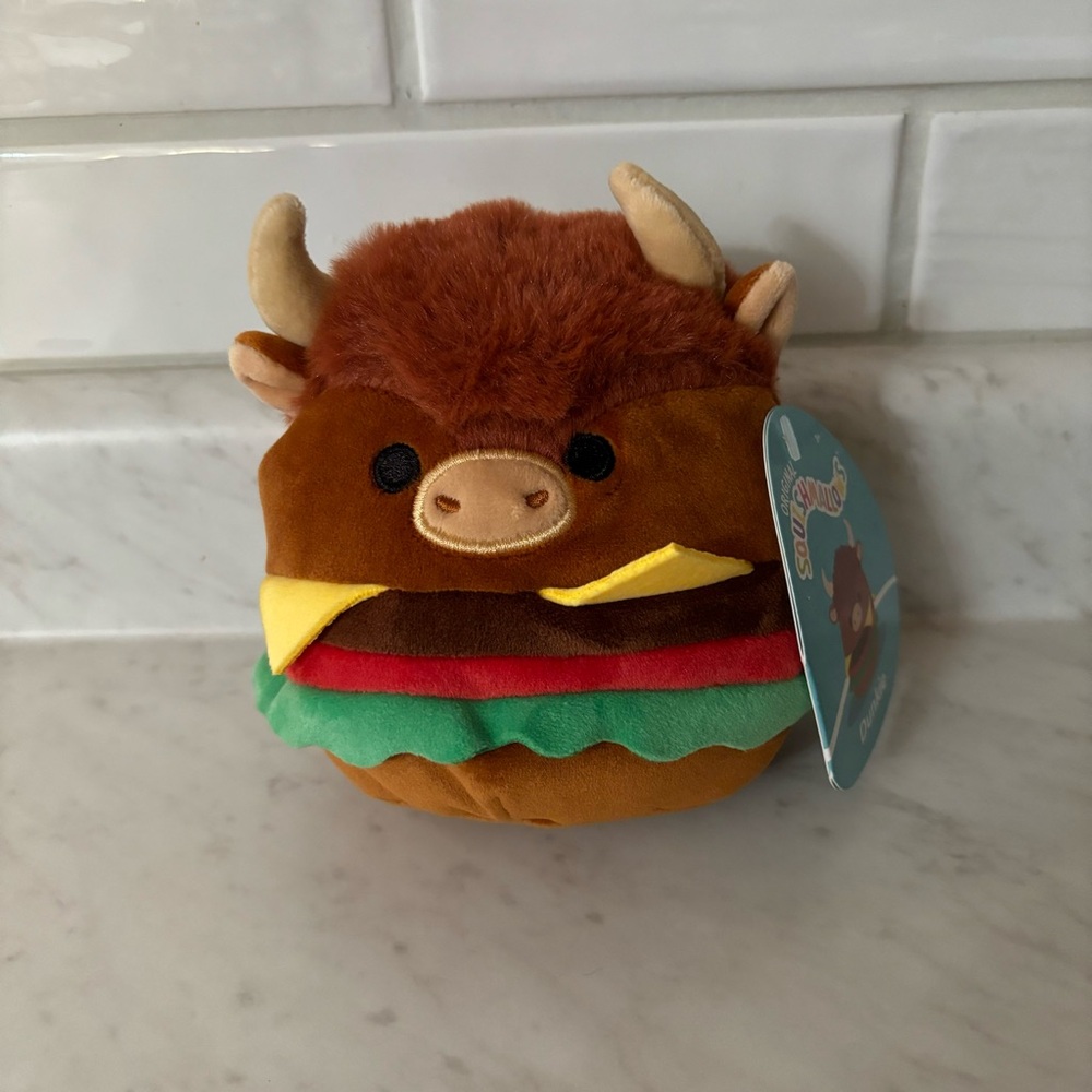 Dunkie the Burger Bison Squishmallow